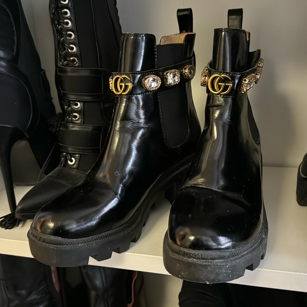 Gucci Trip Bootie size 38